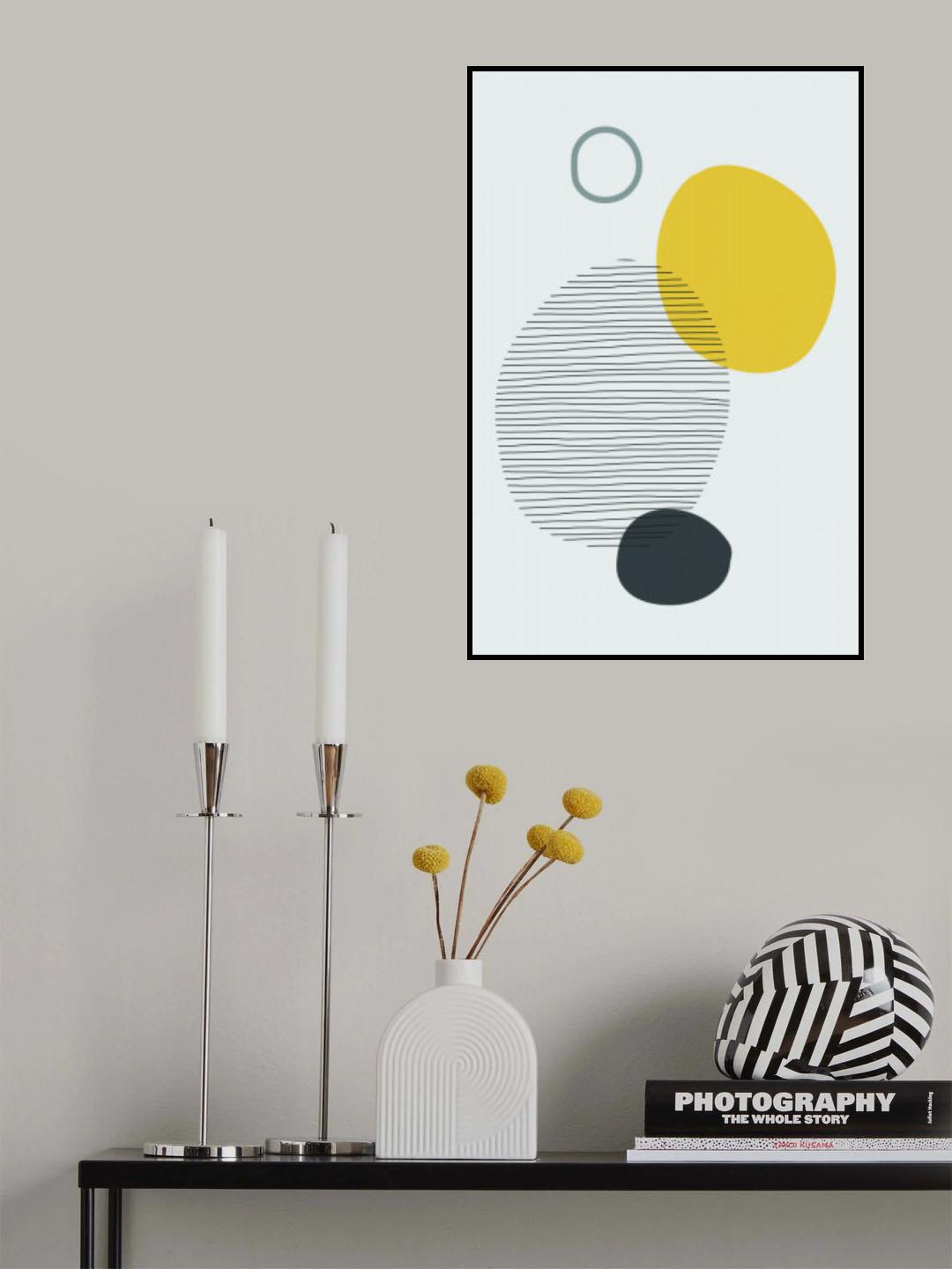 Boho Abstract Vibes #3 Poster och Canvastavla