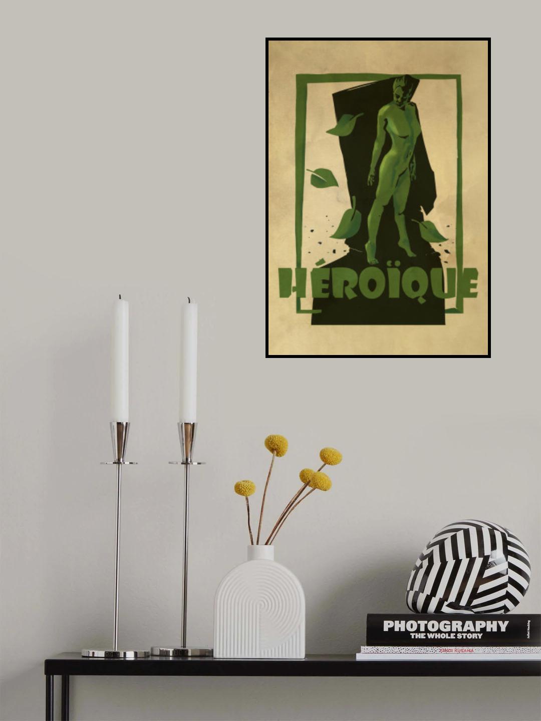 Heroic print Poster och Canvastavla