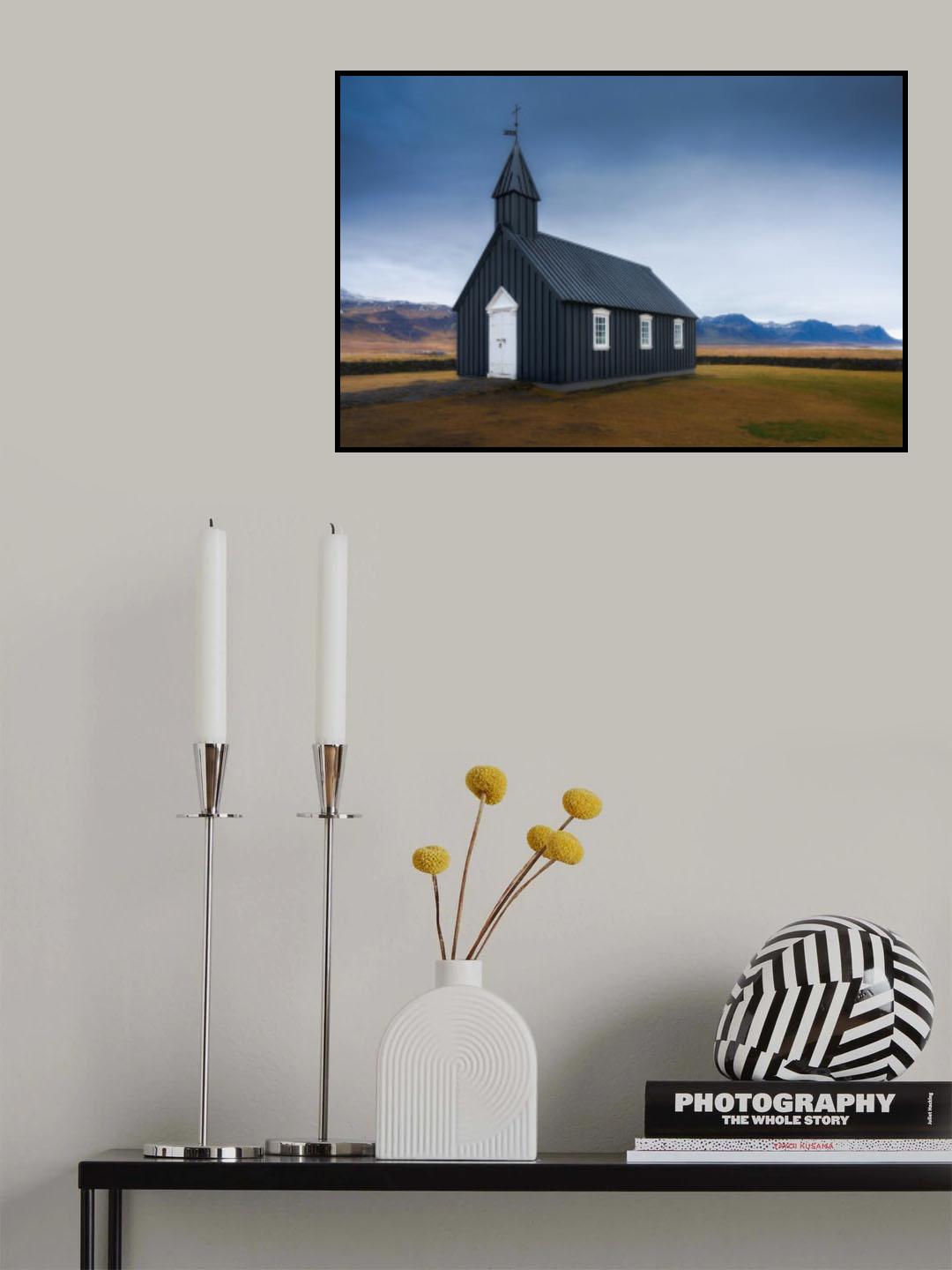 Black Church Poster och Canvastavla