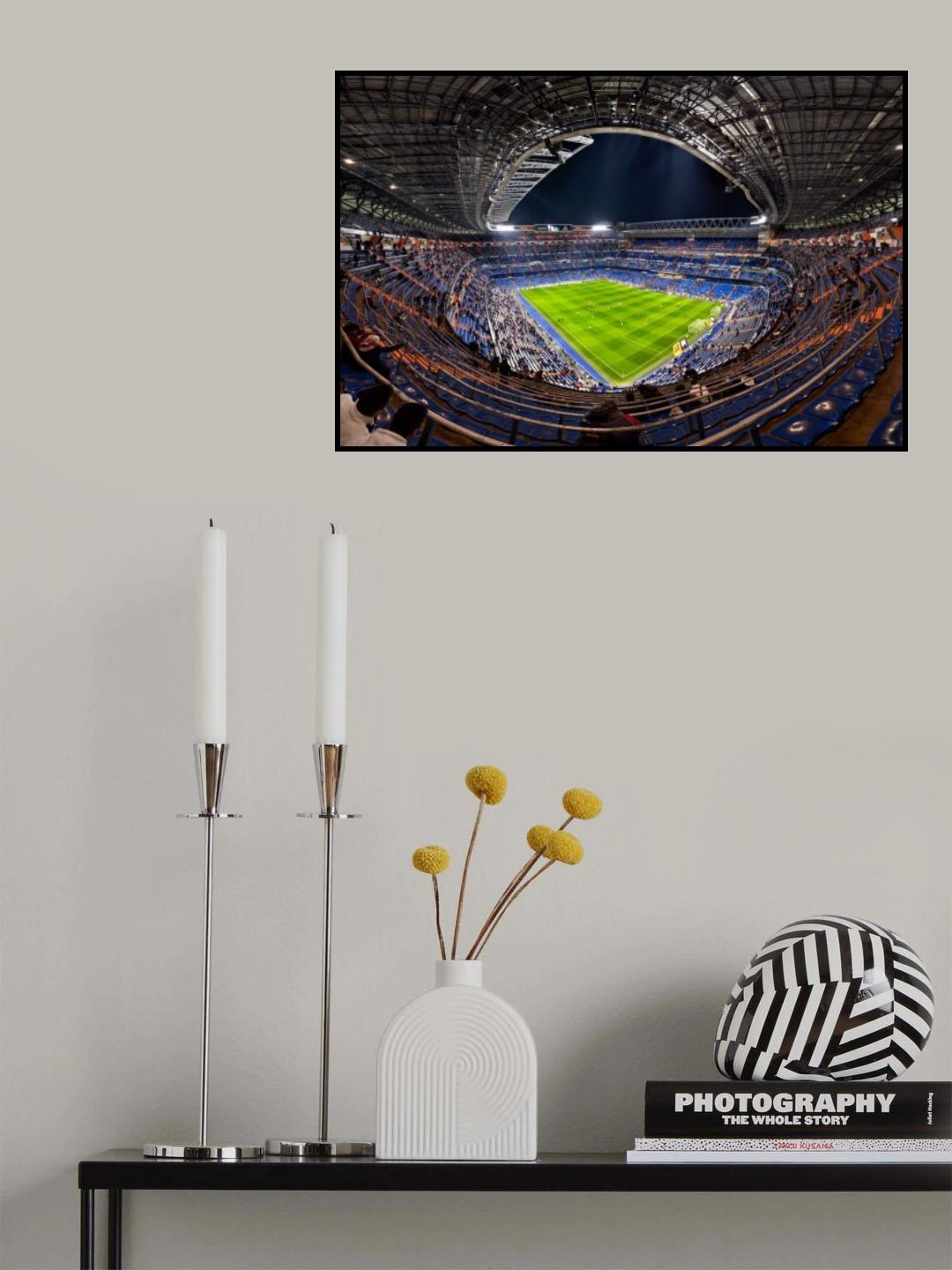 Santiago Bernabéu Poster och Canvastavla