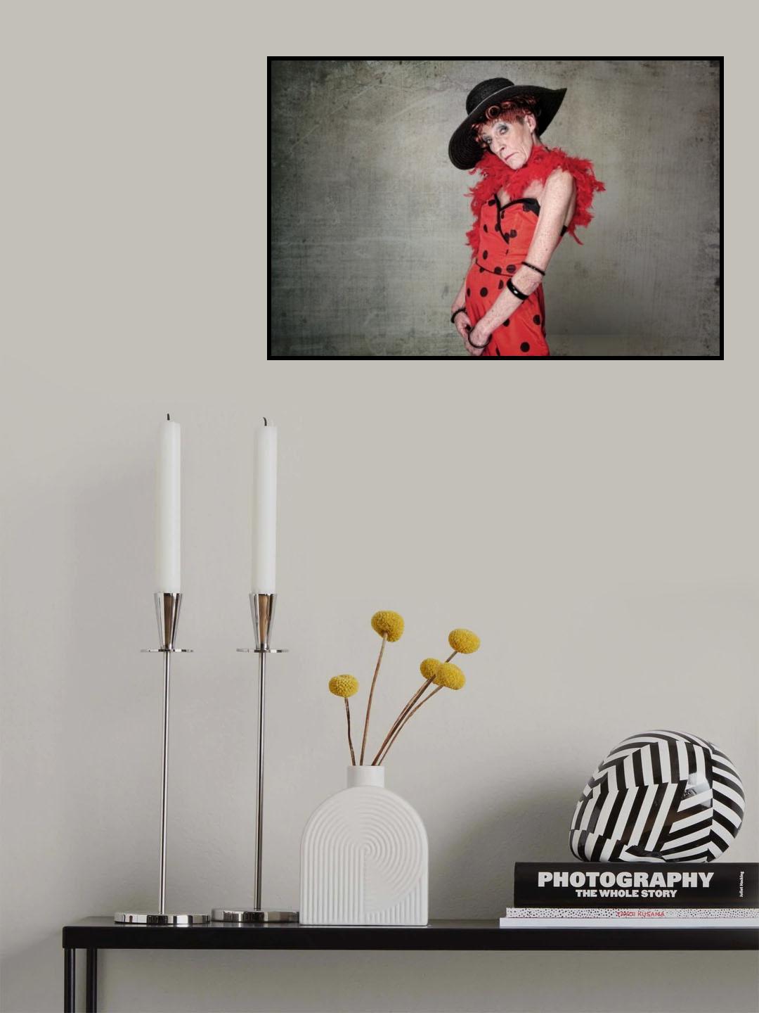 Lady fashion Poster och Canvastavla