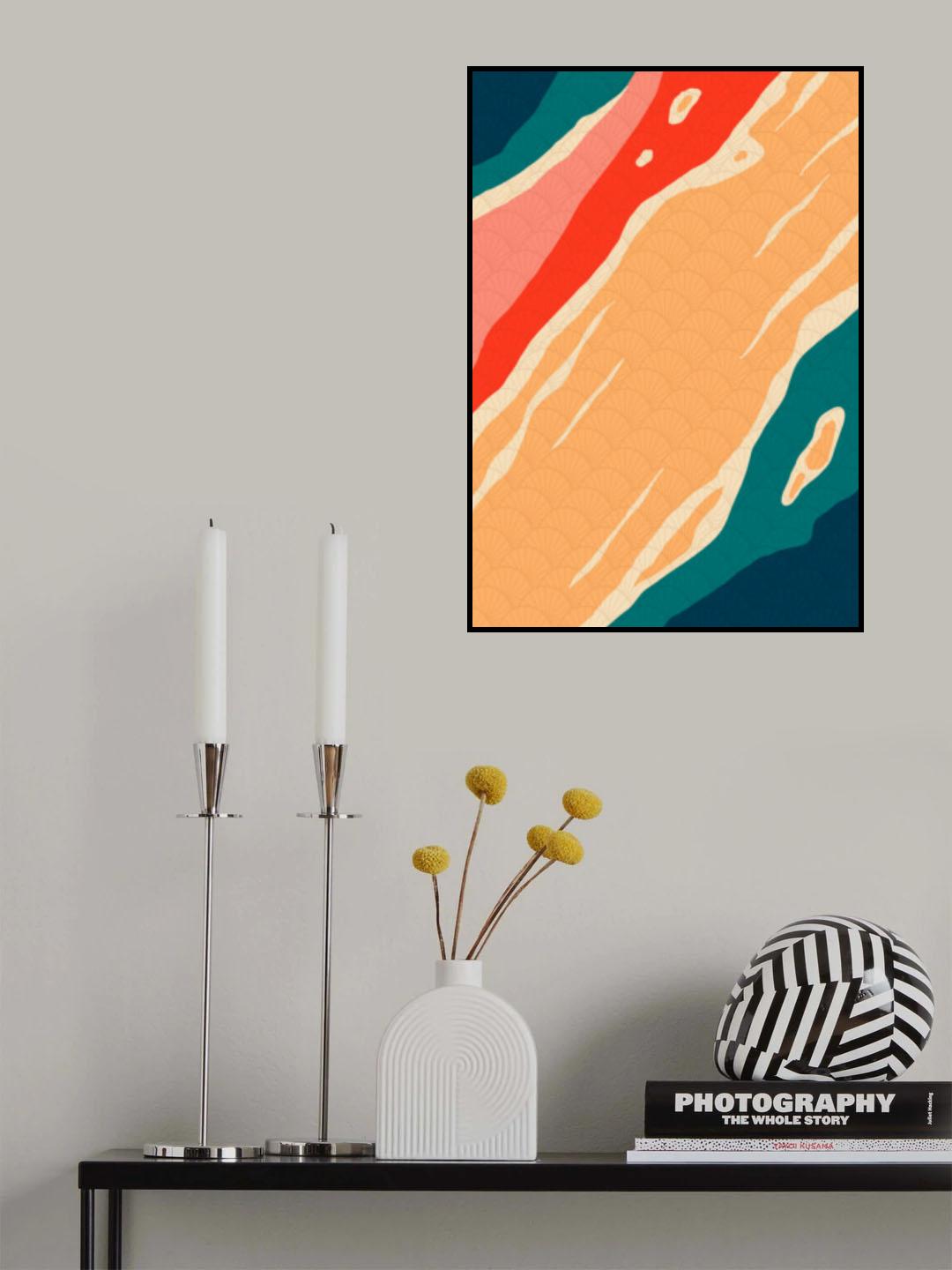 Asian Stream Poster och Canvastavla