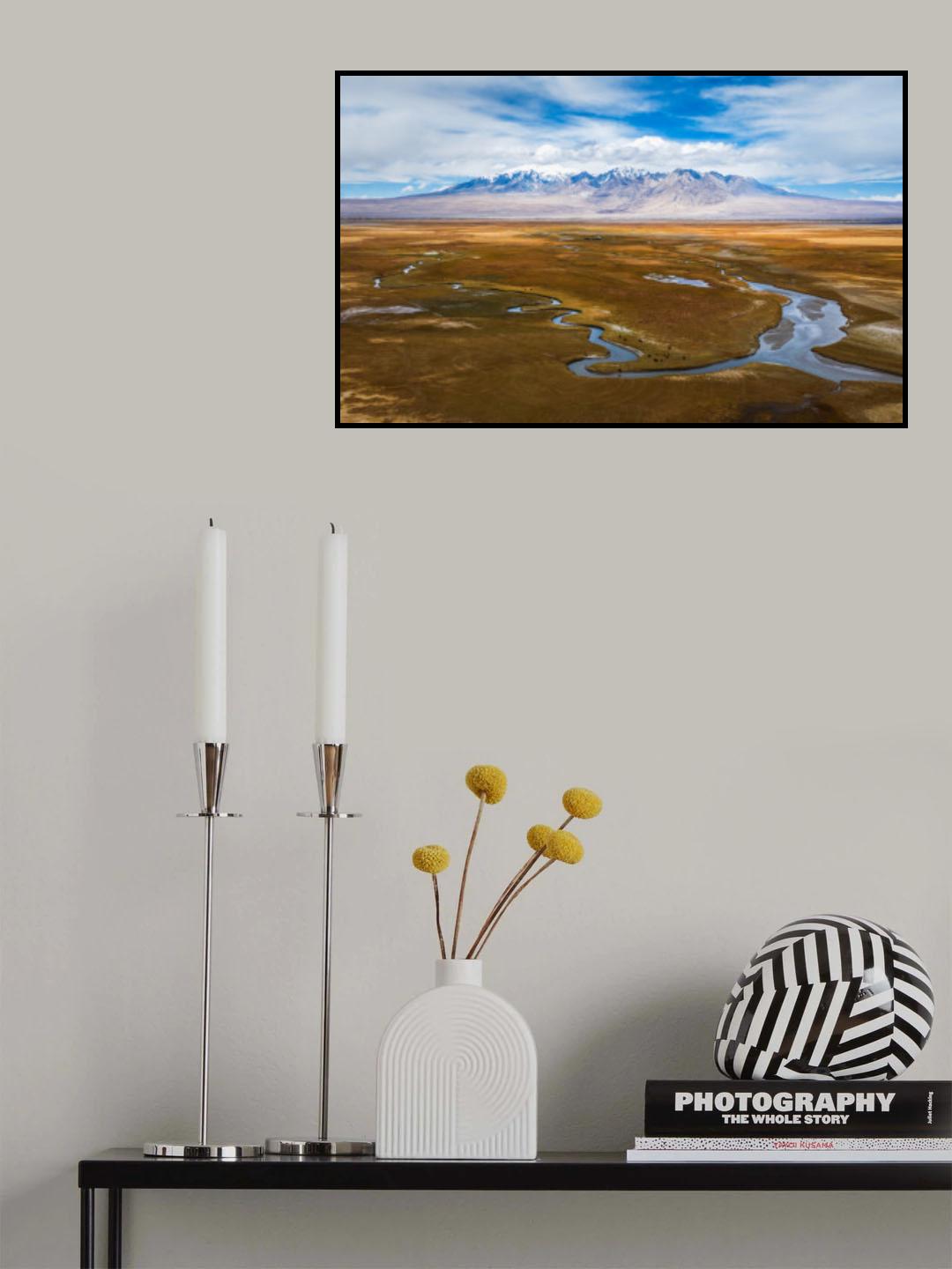 Glacier Poster och Canvastavla
