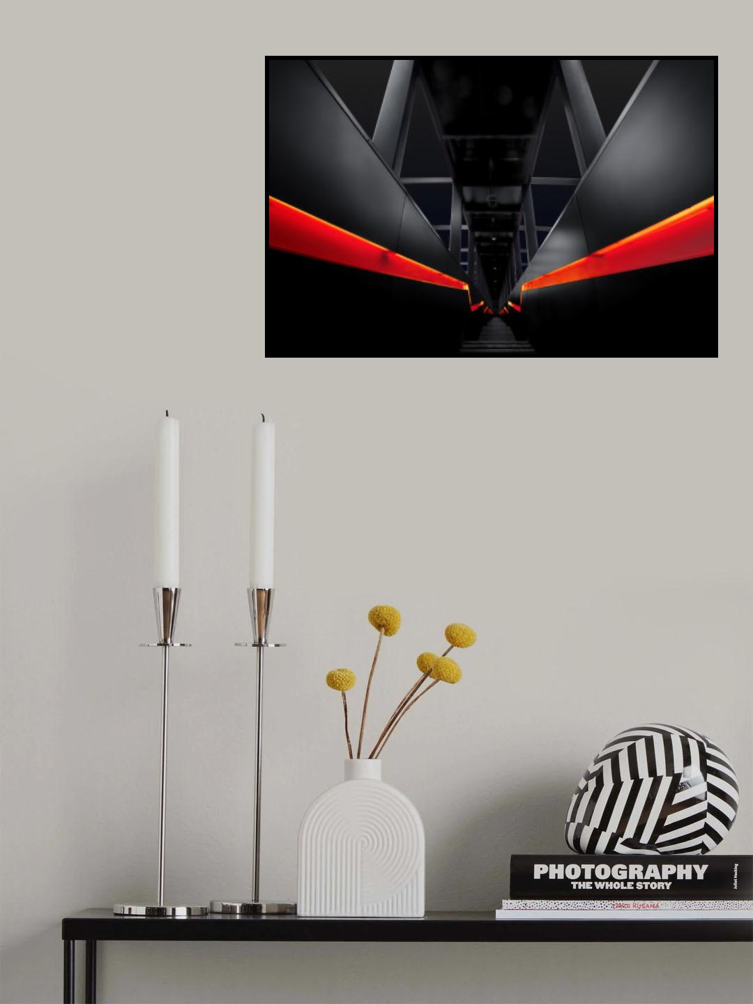 The Escalator Poster och Canvastavla