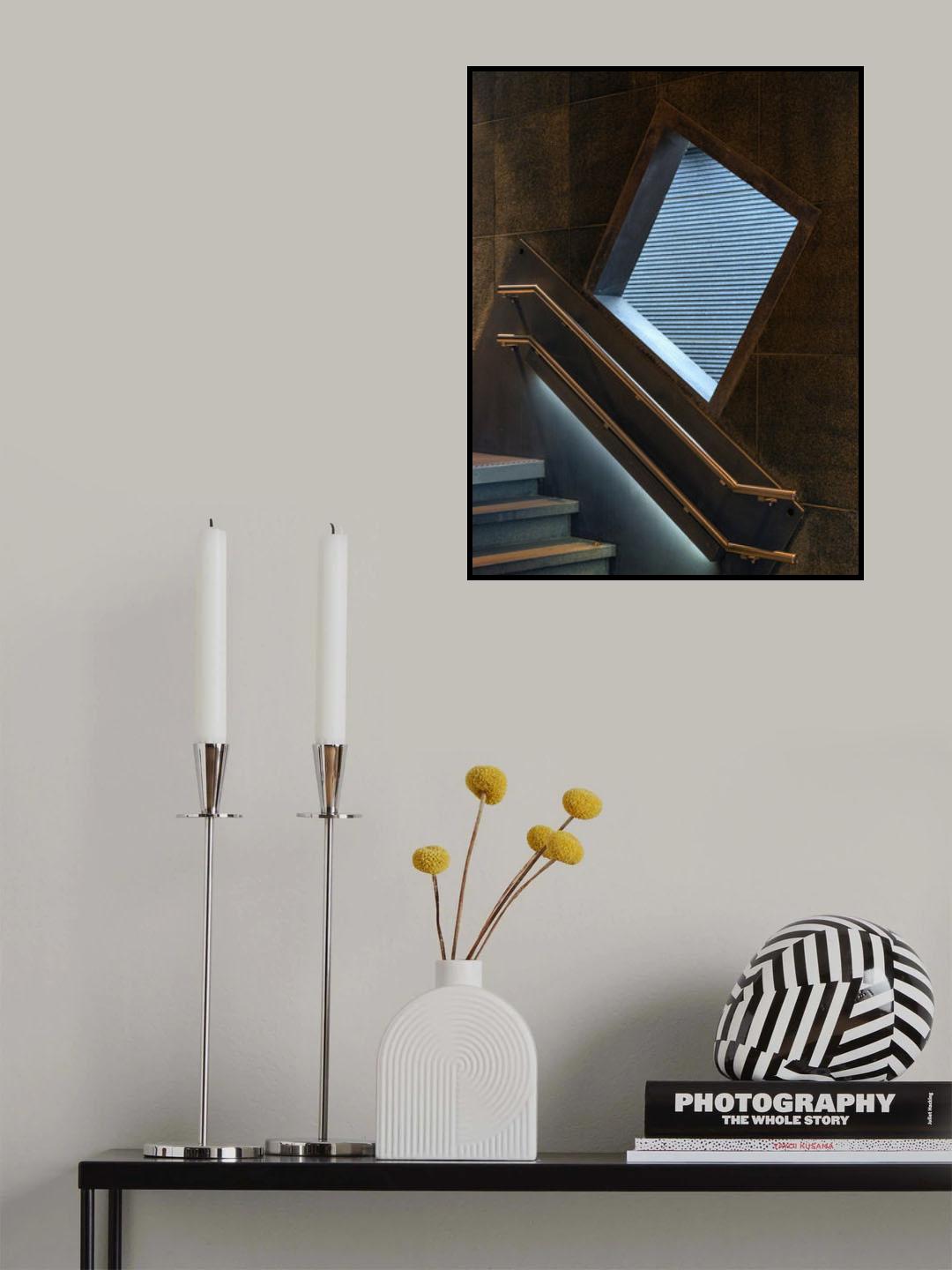 Blue light Poster och Canvastavla