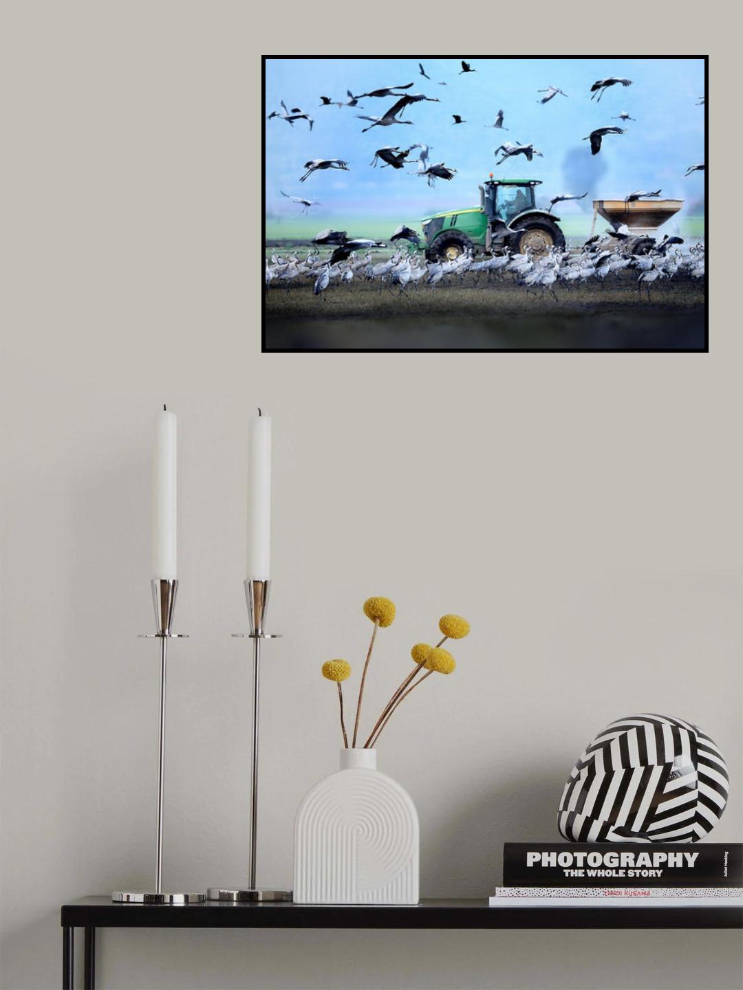 A view of the landscape Poster och Canvastavla