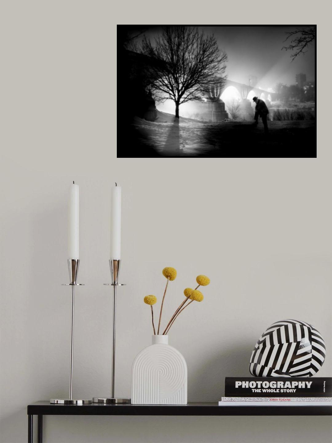 A Night in the Snow Poster och Canvastavla