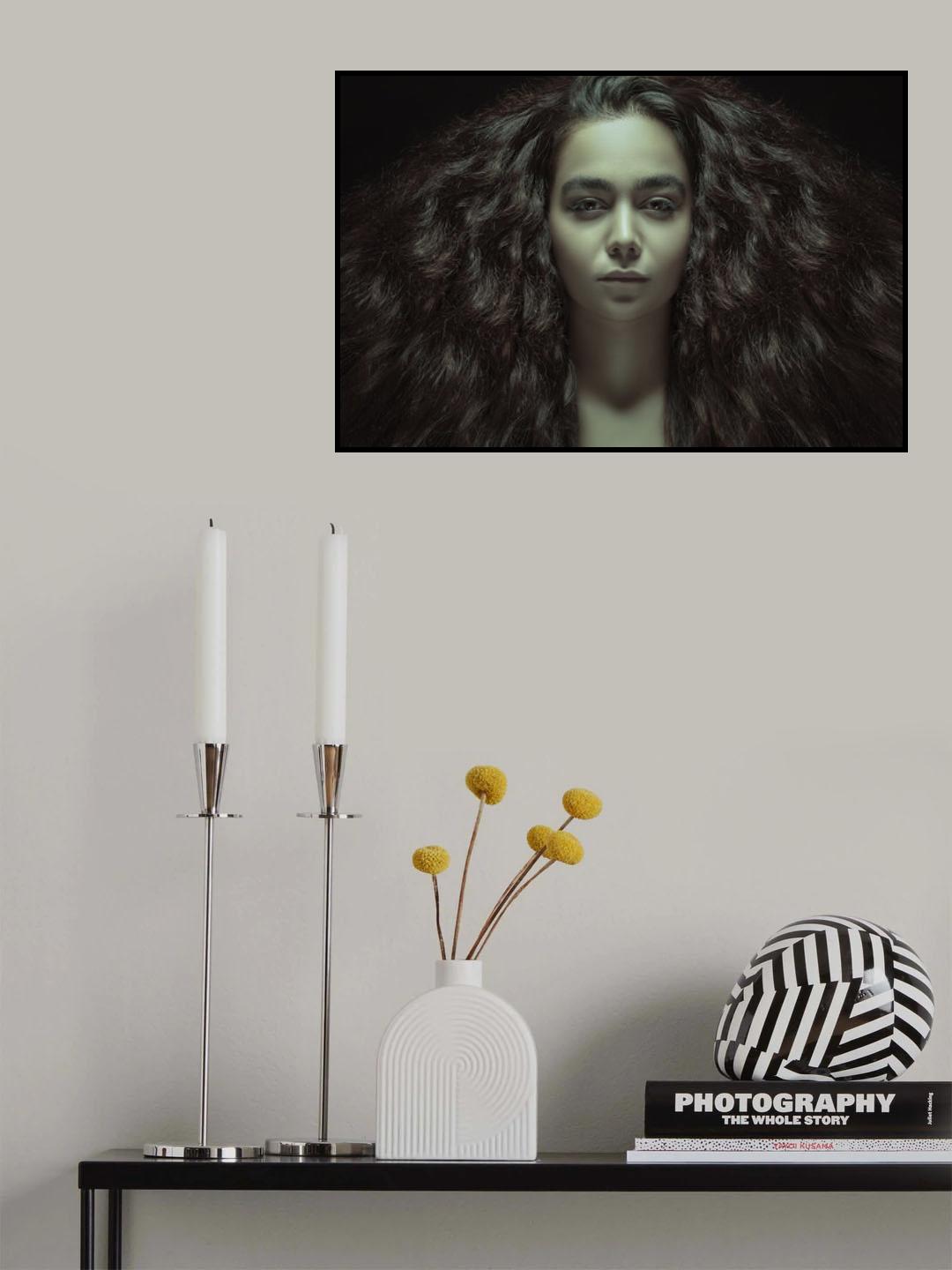 chignon Poster och Canvastavla
