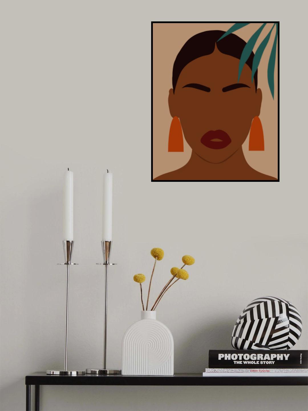 Woman Poster och Canvastavla