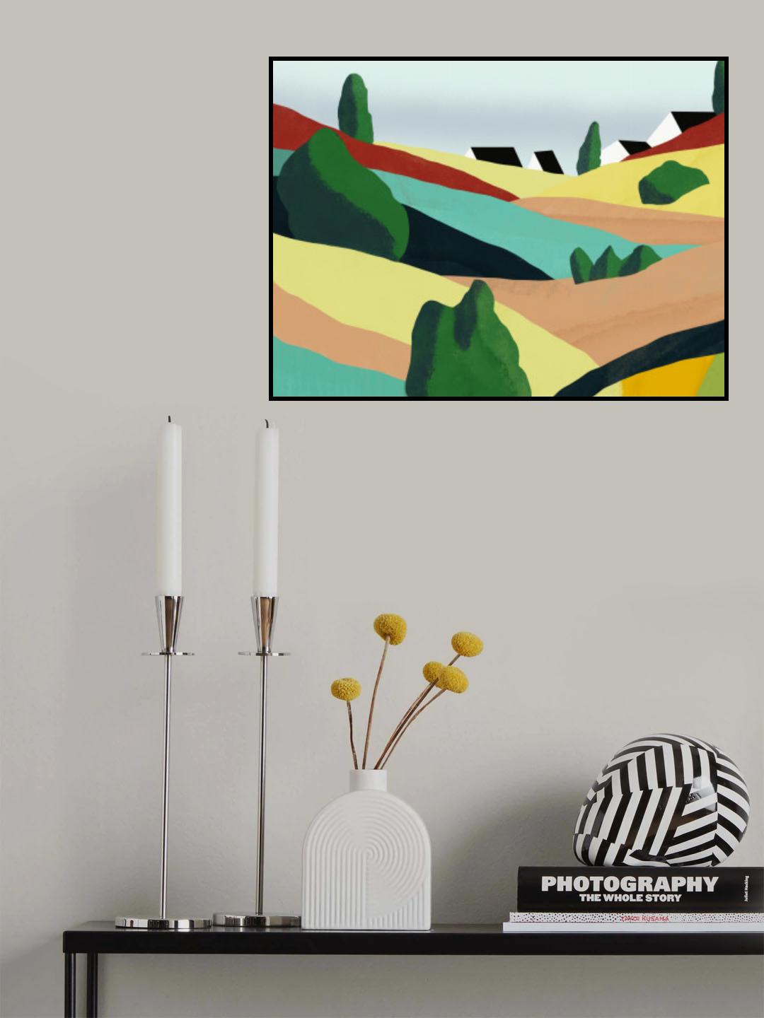 2 Poster och Canvastavla