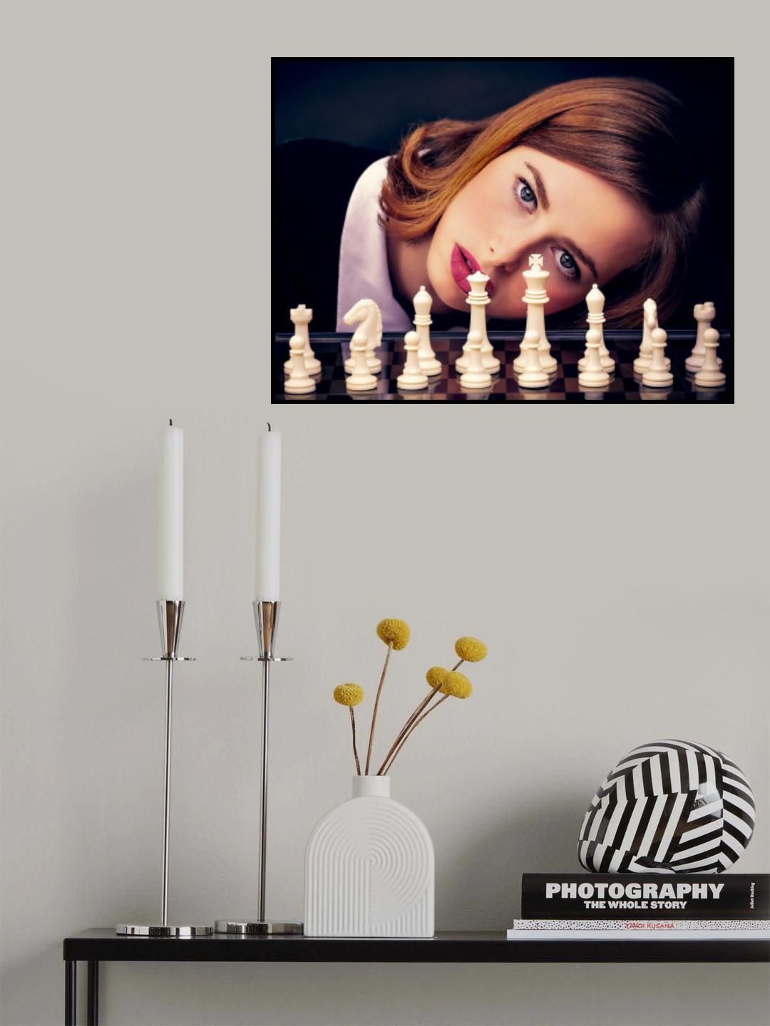 Queen's Gambit Poster och Canvastavla
