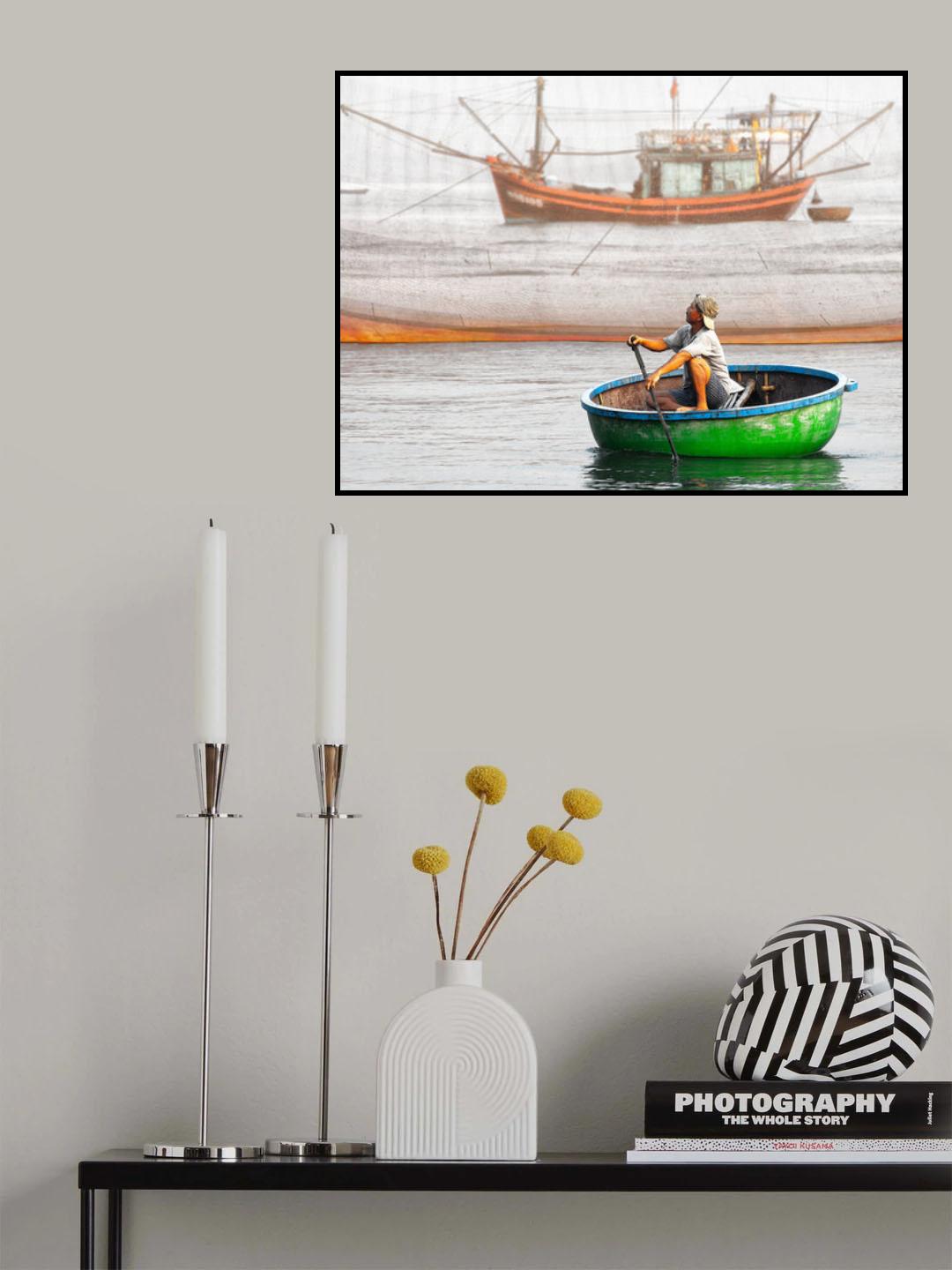 Paddle Power Poster och Canvastavla