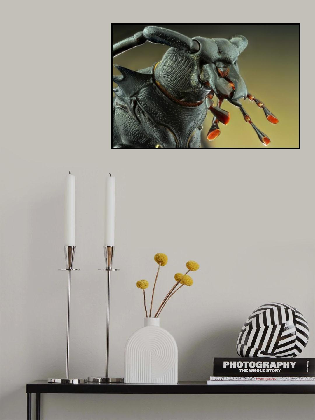 Dark Warrior Poster och Canvastavla