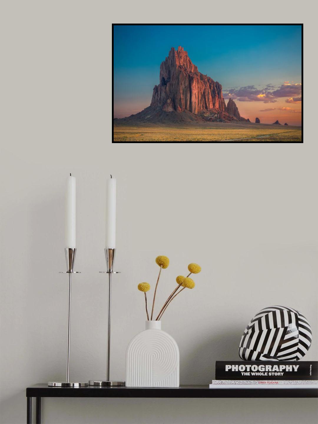 Morning Glory on Tse' Bit' Ai' Poster och Canvastavla