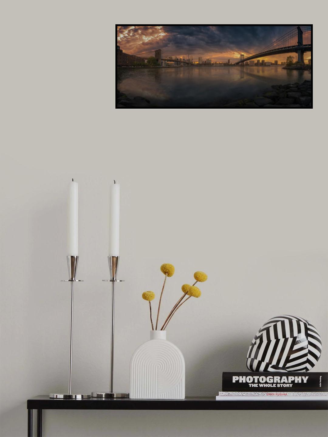 Between bridges Poster och Canvastavla