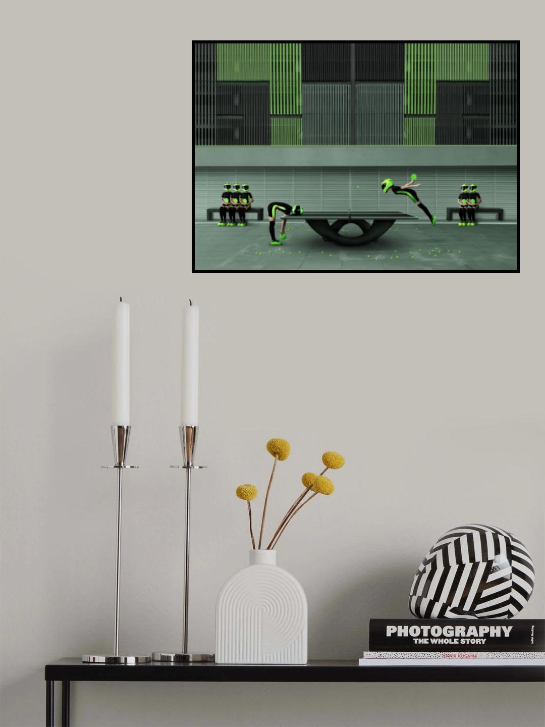 Play Like There Is No Tomorrow Poster och Canvastavla