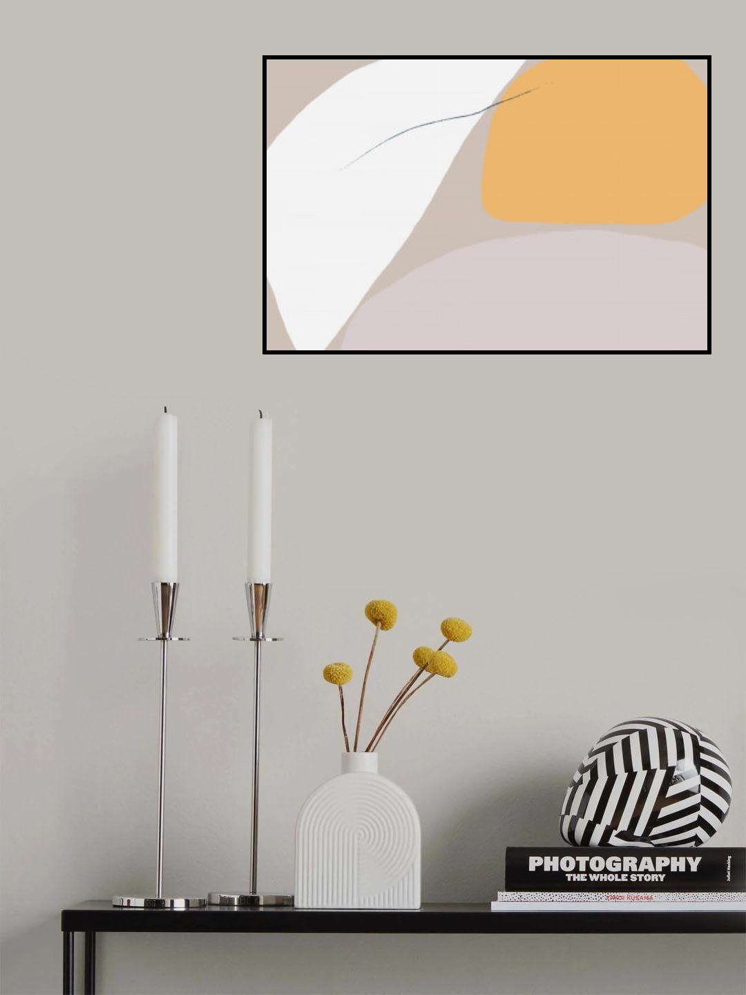 Abstractions No 4 Poster och Canvastavla