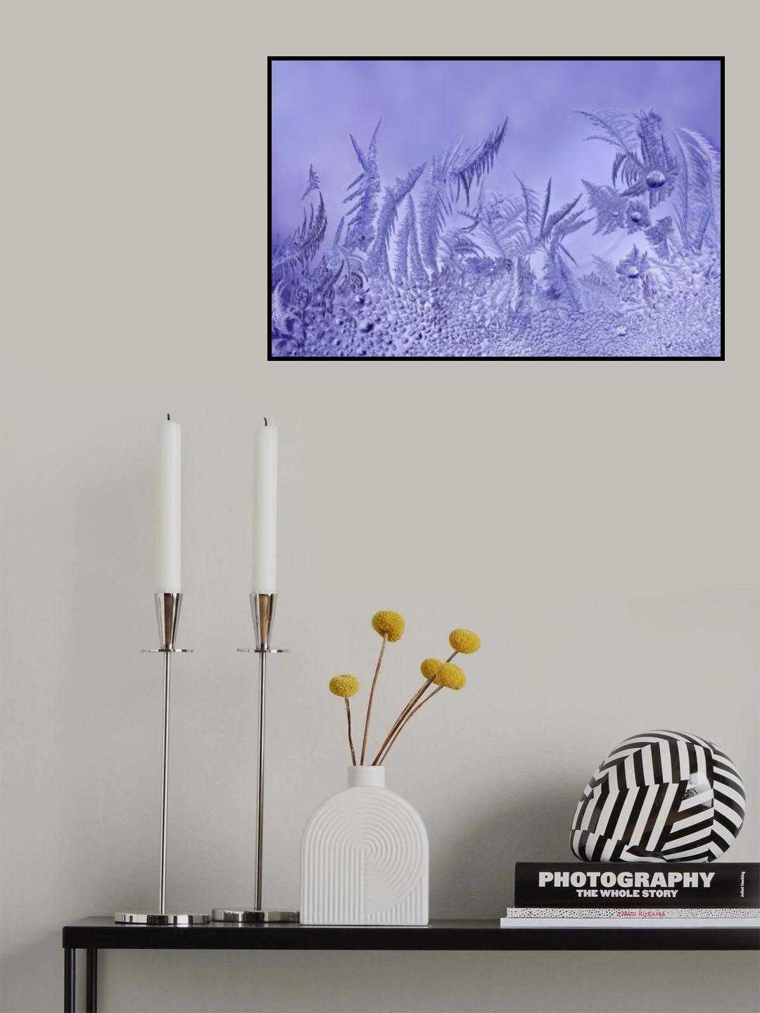 A Garden of Frost Poster och Canvastavla