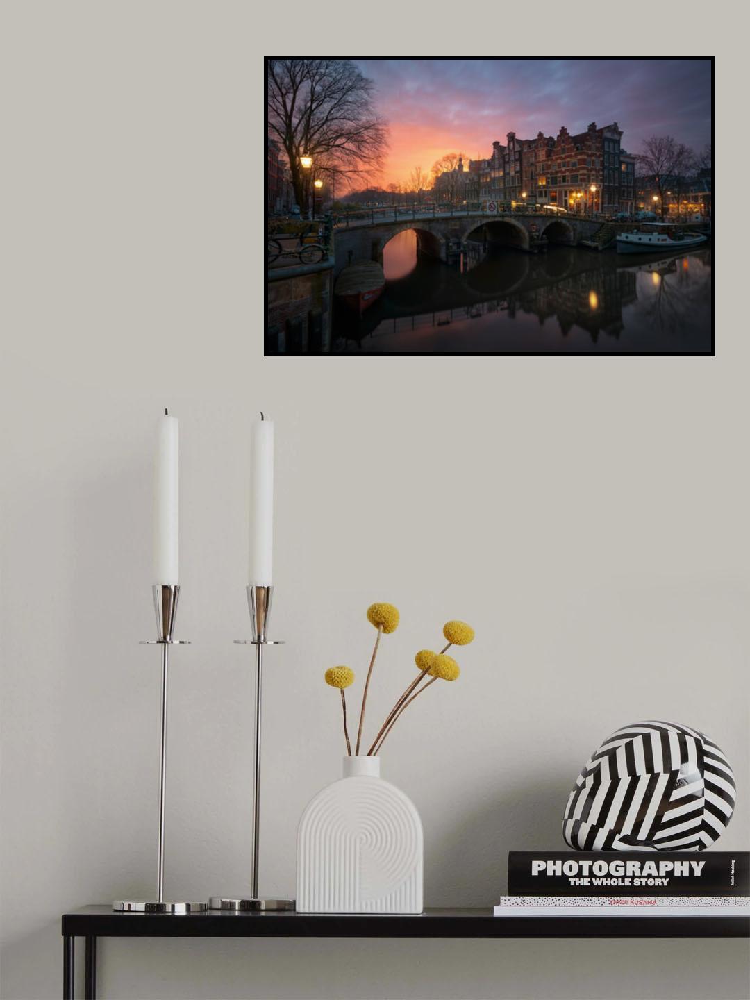 Amsterdam 19. Poster och Canvastavla