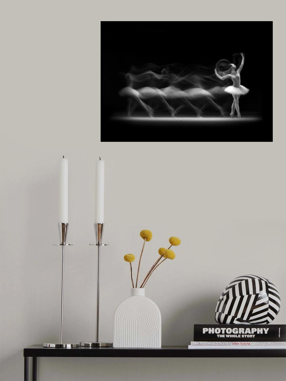 Balerina Steps Poster och Canvastavla