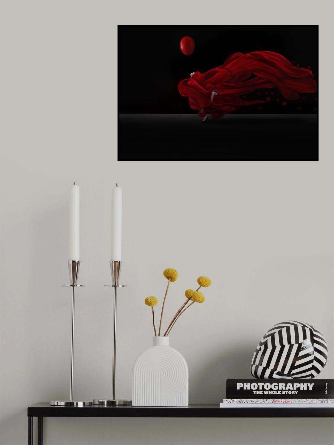 Dancing with the balloon Poster och Canvastavla