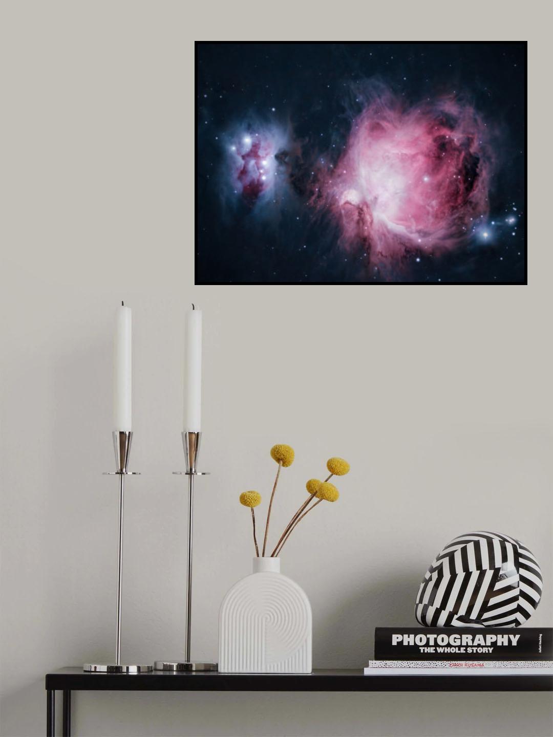 The great nebula in Orion Poster och Canvastavla