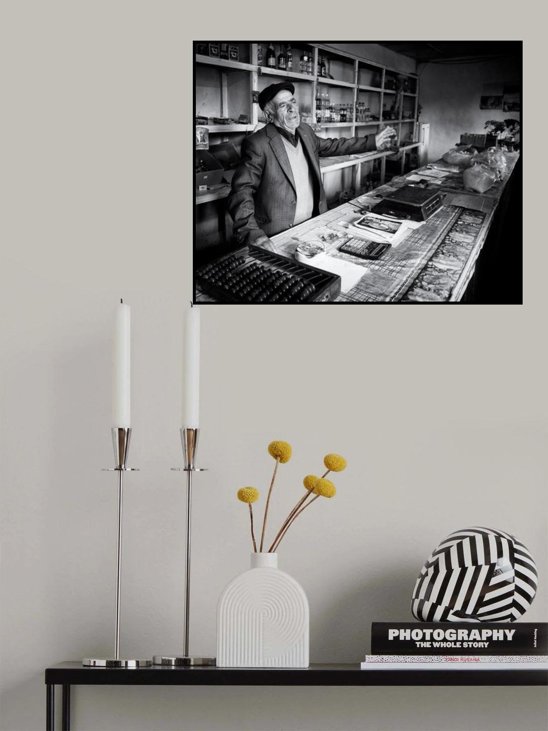 Shopkeeper Poster och Canvastavla