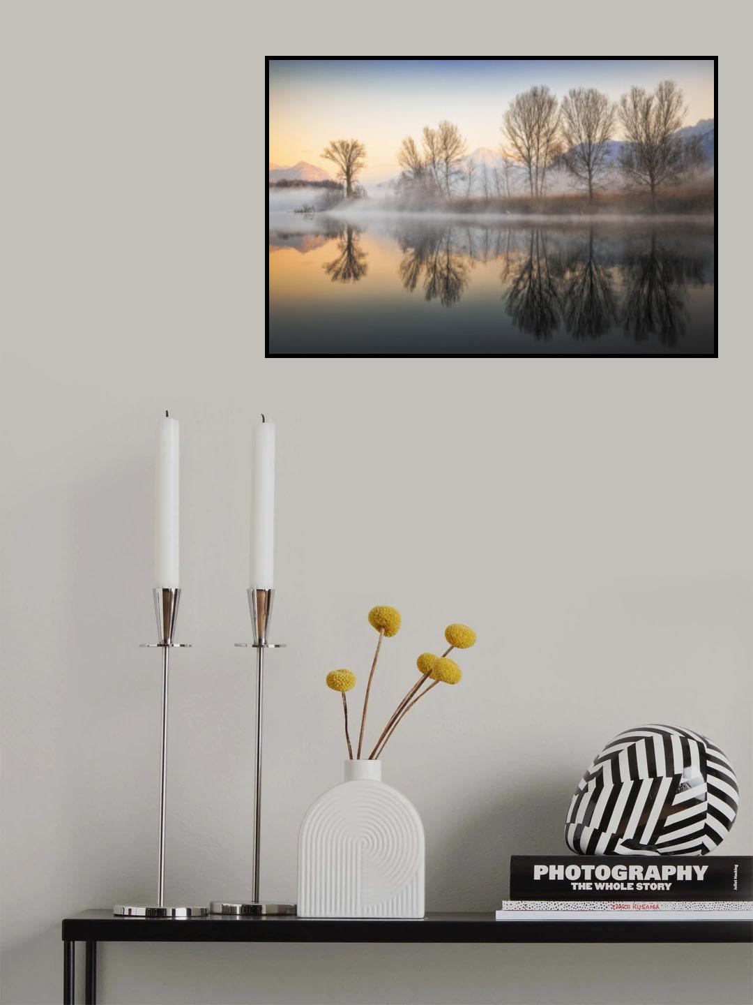 Un mattino d'inverno Poster och Canvastavla