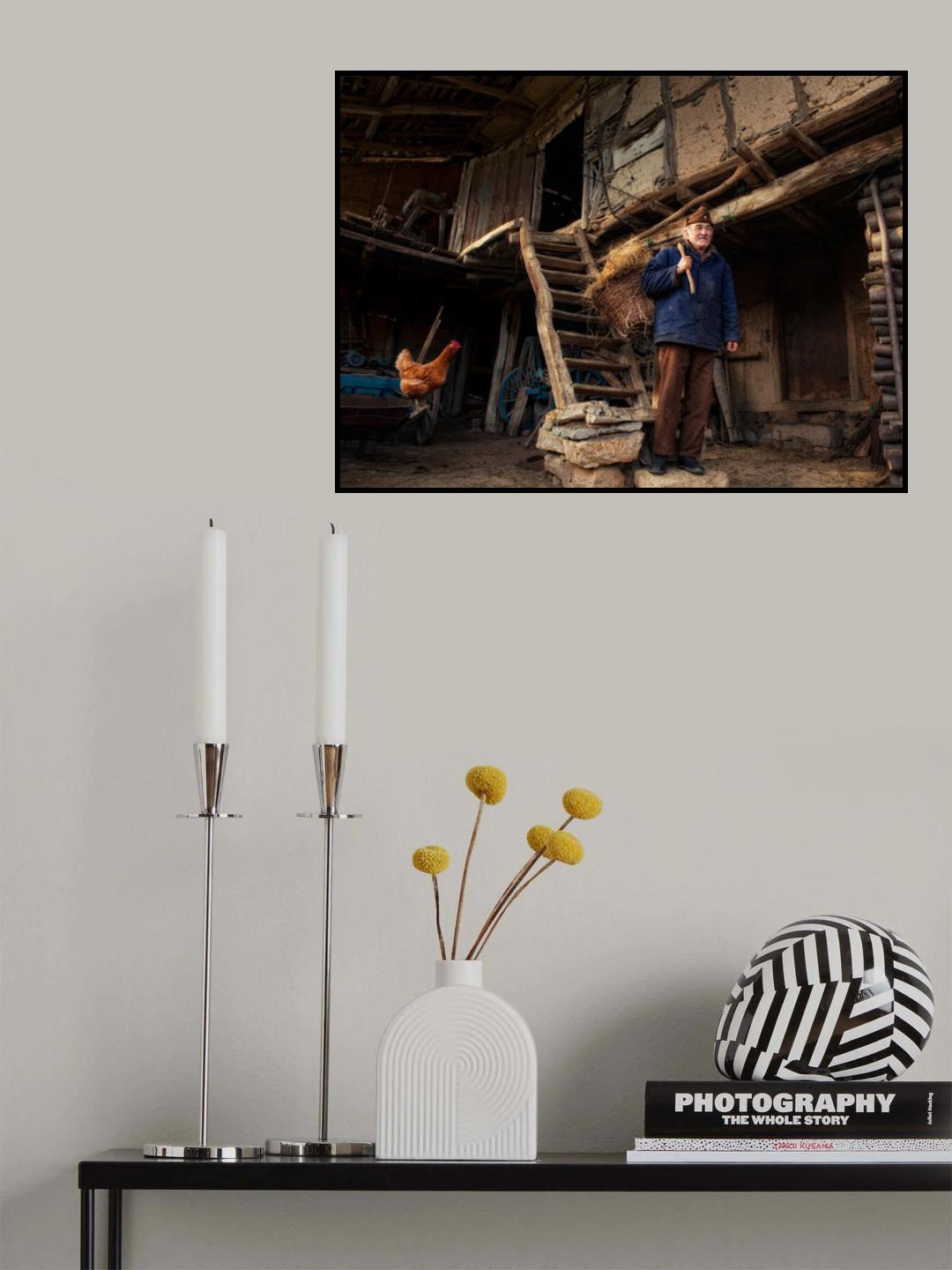 Village life Poster och Canvastavla