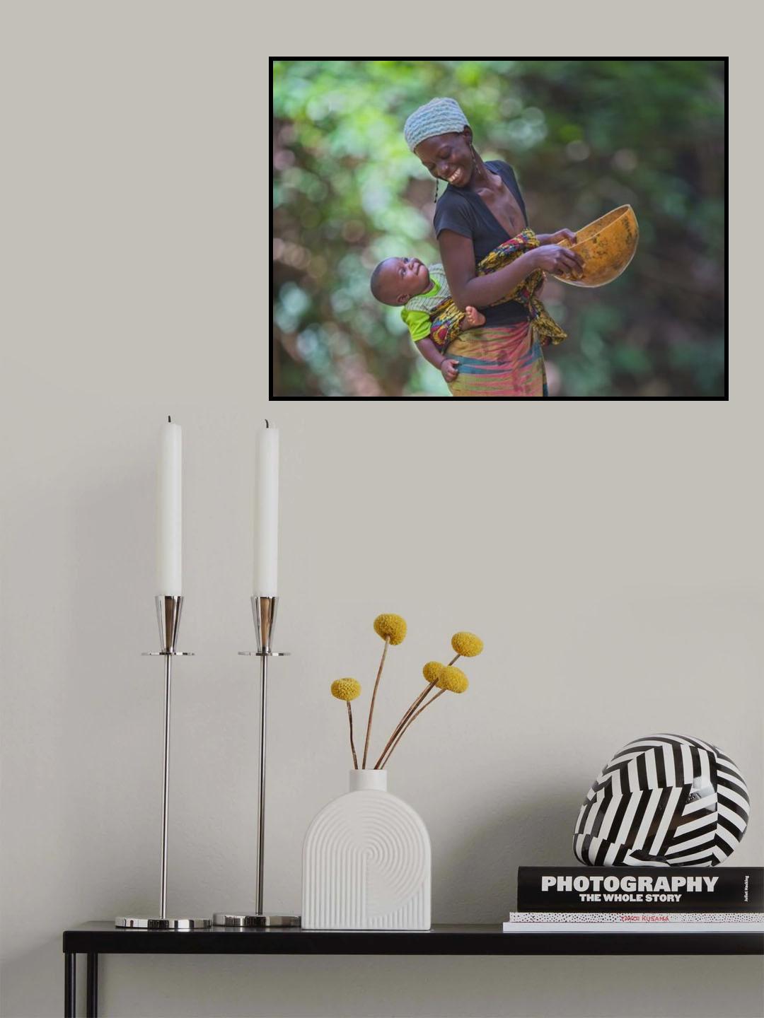 Smile of Love Poster och Canvastavla