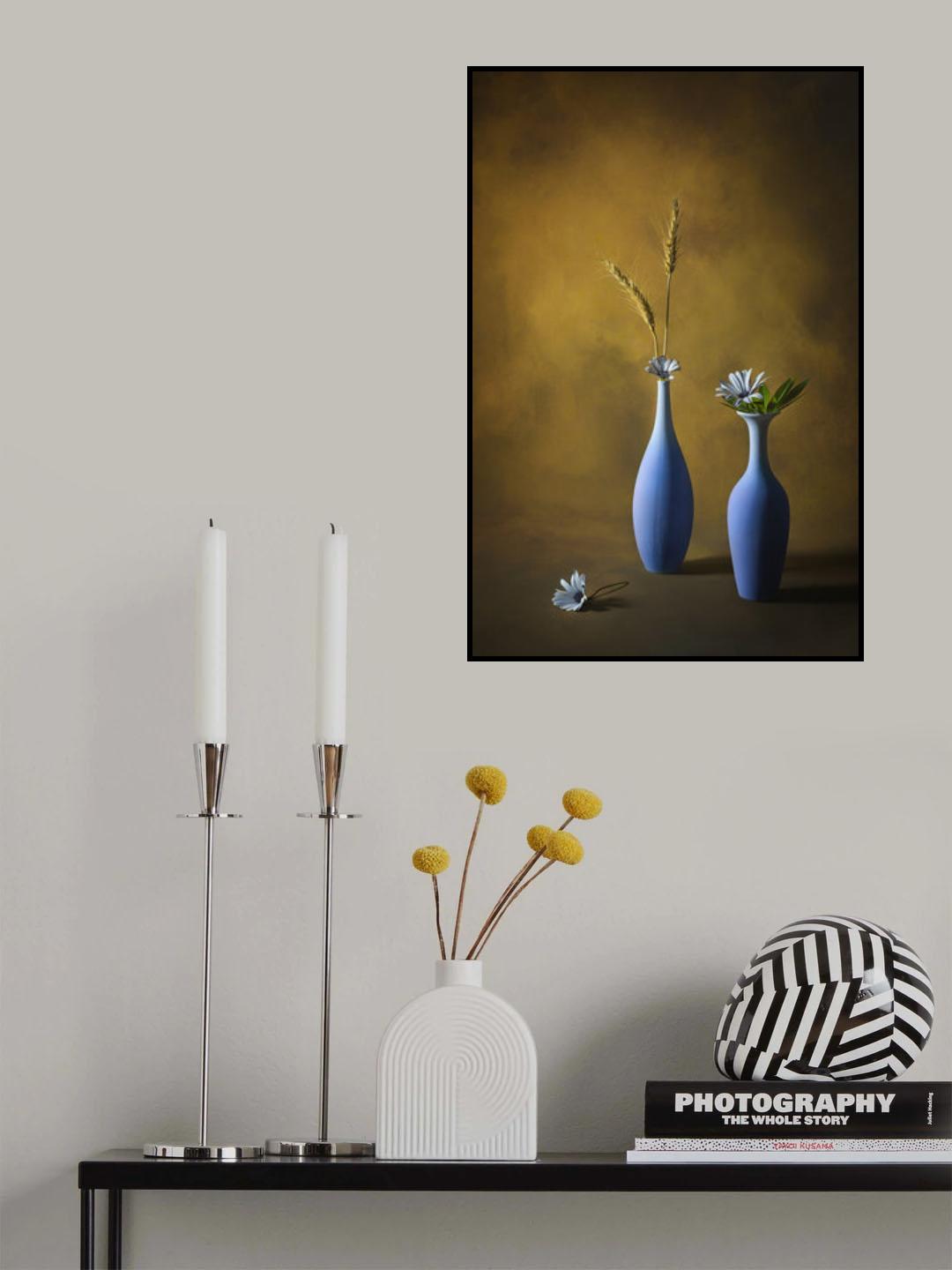 Little White Daisy Poster och Canvastavla