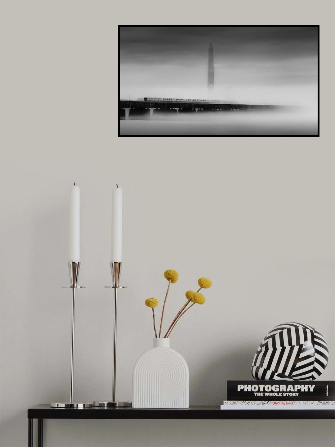 Over the Potomac River Poster och Canvastavla
