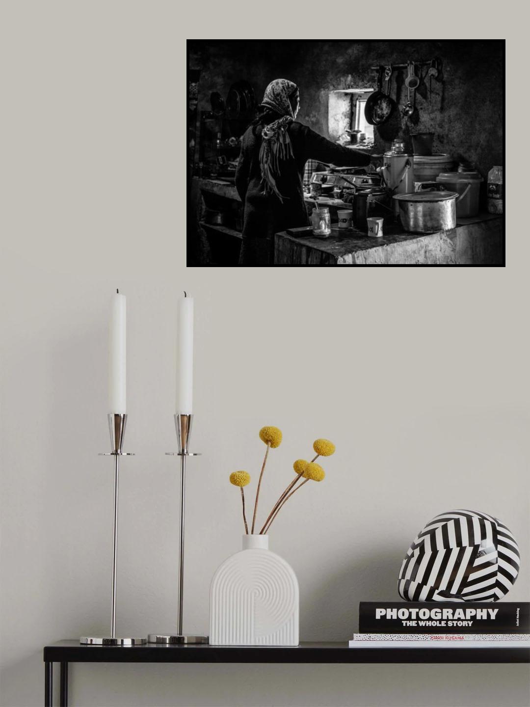 Cooking in the dark Poster och Canvastavla