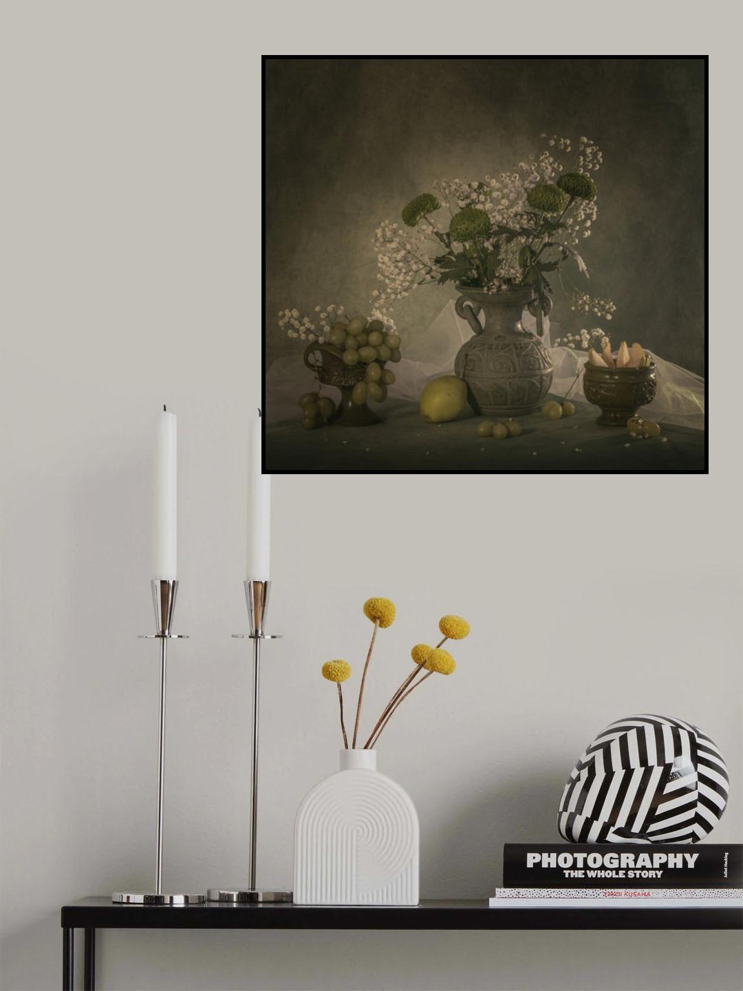Green Mood Poster och Canvastavla