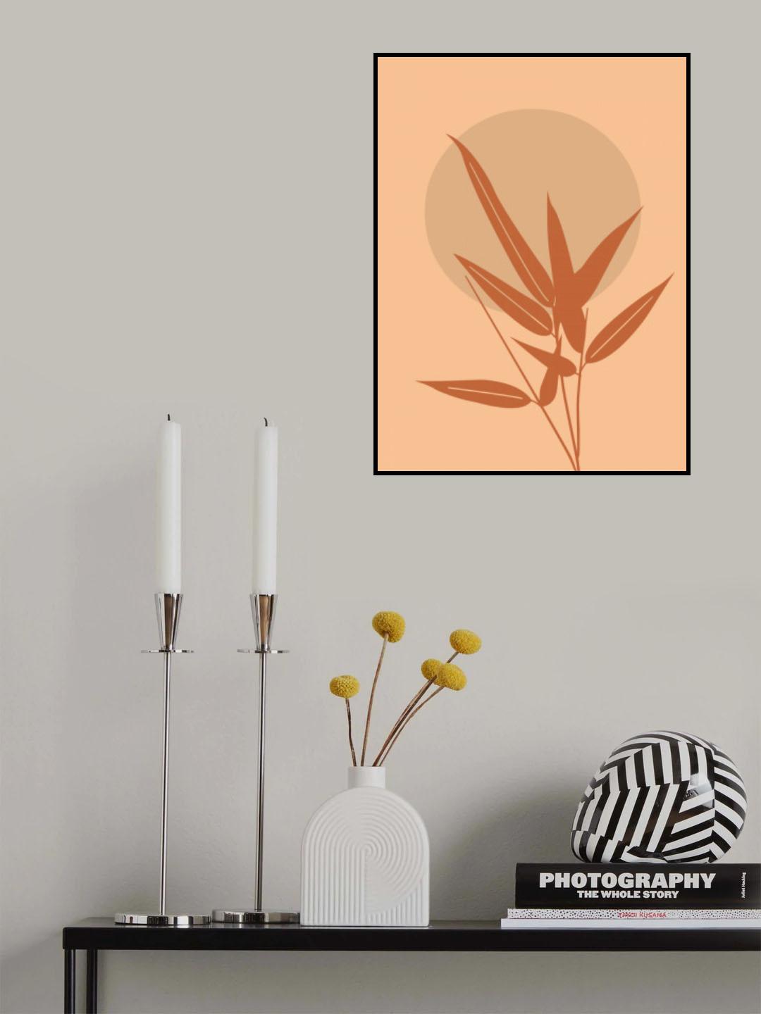 Dusty Bamboo Poster och Canvastavla