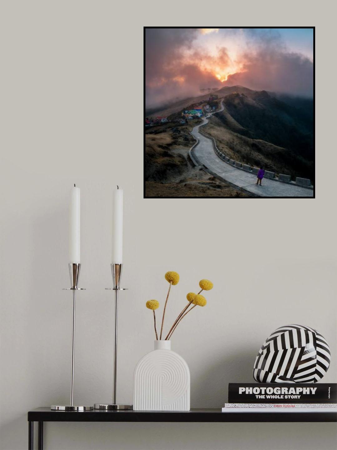 FOLLOWING THE SUN Poster och Canvastavla