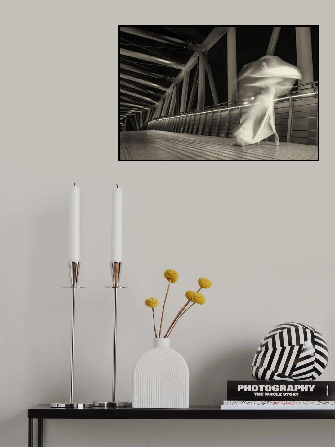 Dancing on the bridge Poster och Canvastavla