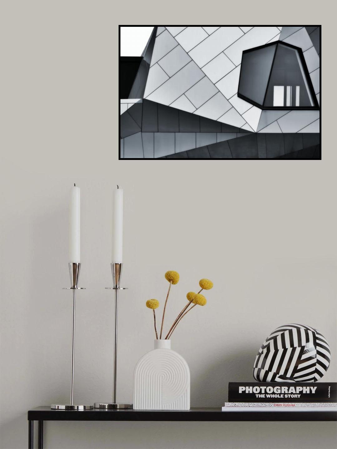 Edged Architecture Poster och Canvastavla