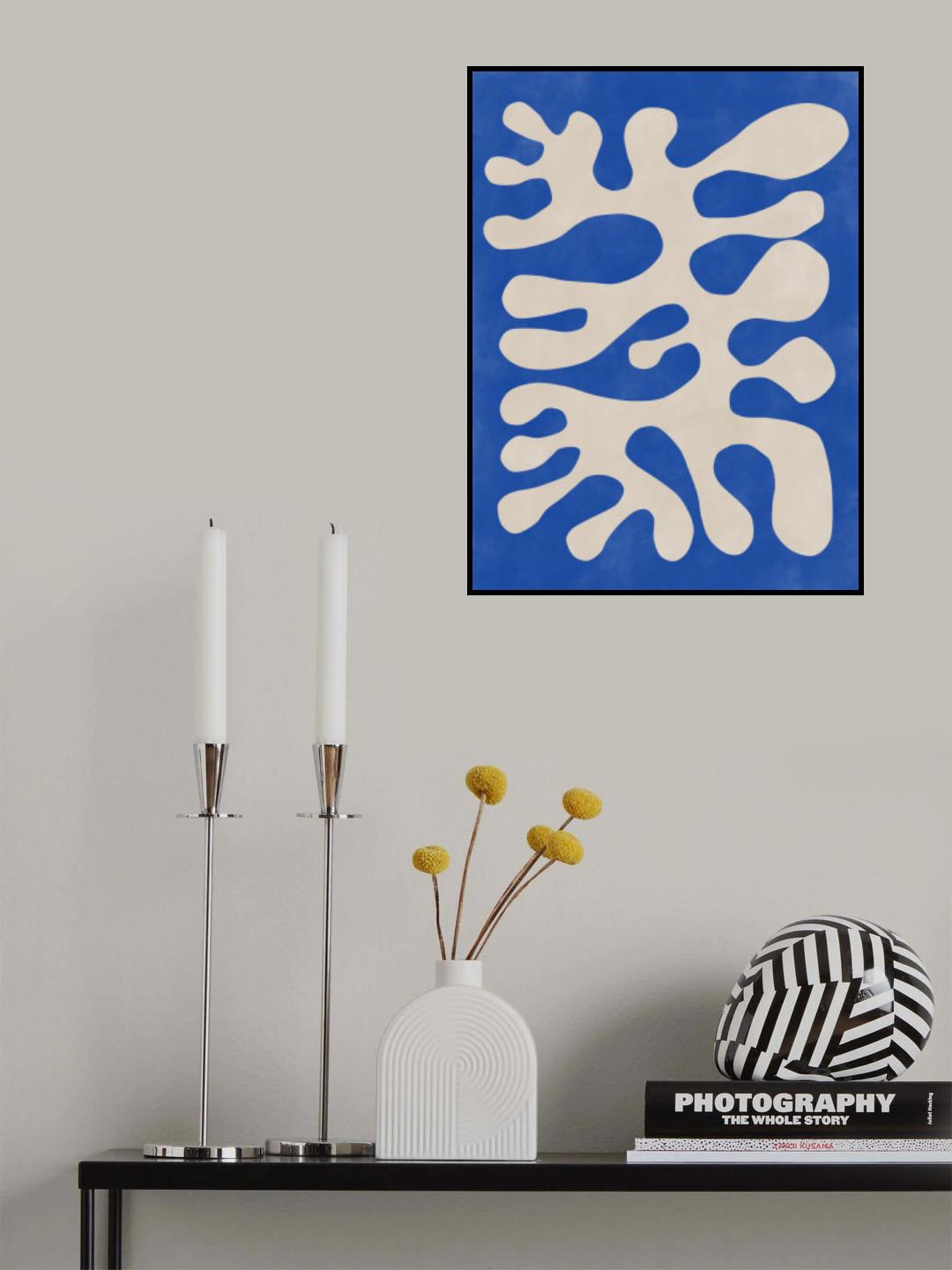 3x4 Aspectratio Indigo16 Poster och Canvastavla