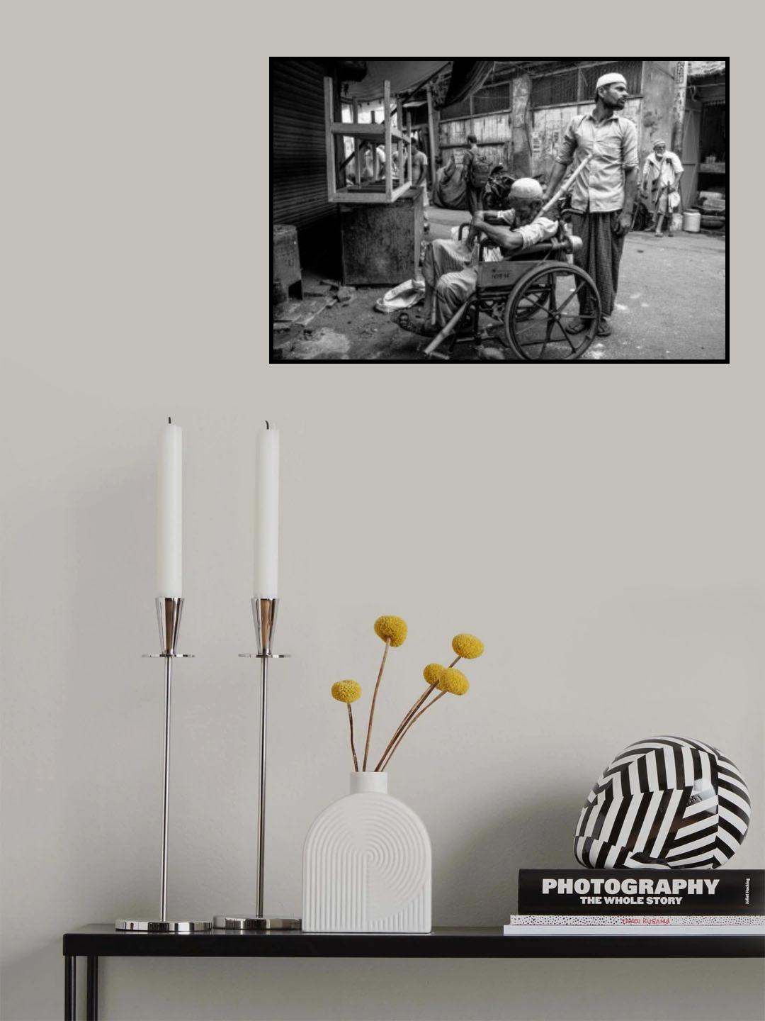 The street Poster och Canvastavla