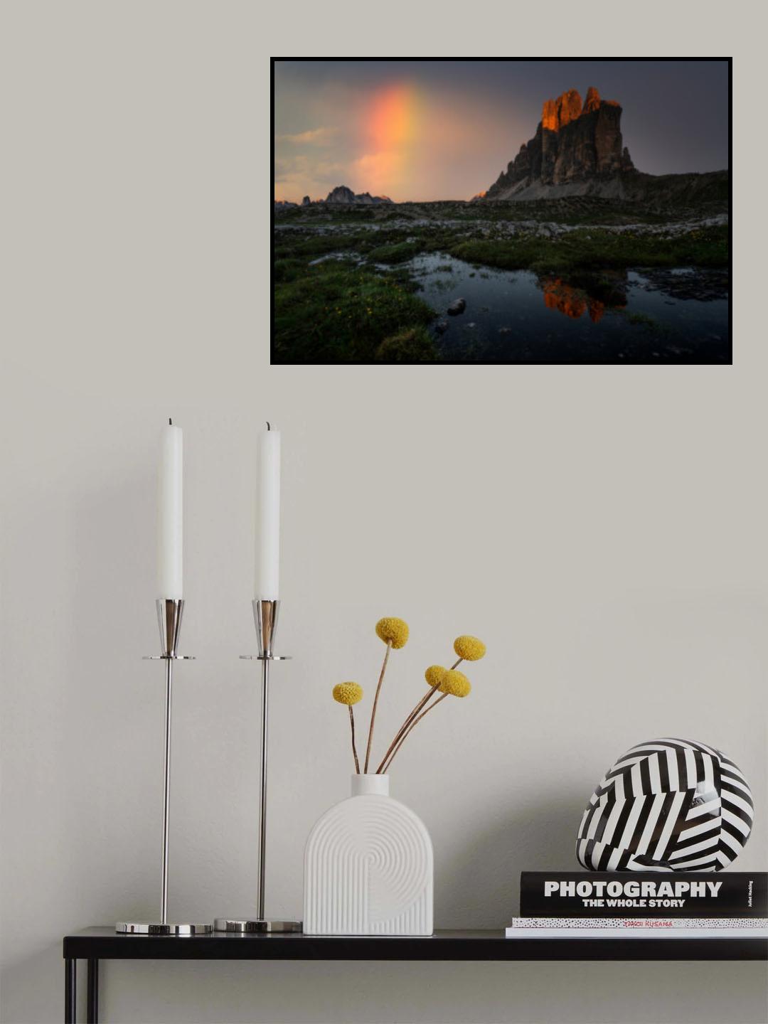 Rainbow Poster och Canvastavla