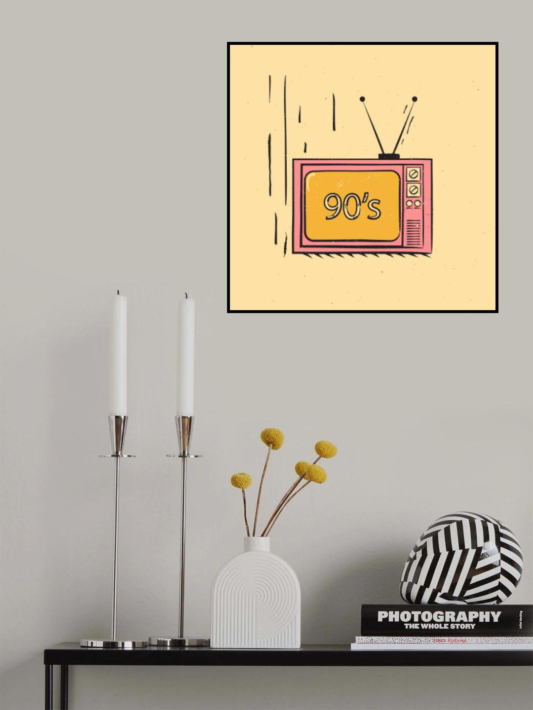 90's Poster och Canvastavla