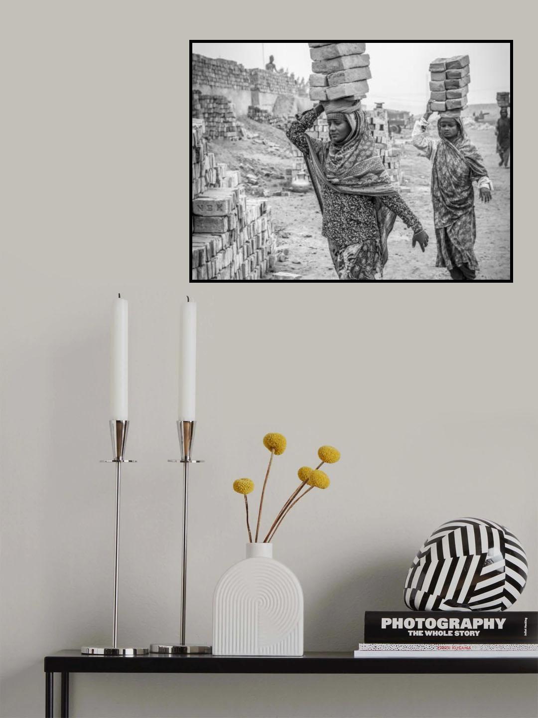 Brickfield 3 Poster och Canvastavla