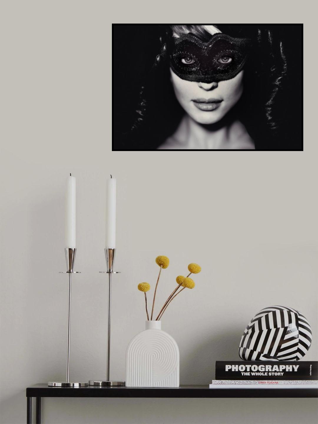 Maskerade Poster och Canvastavla