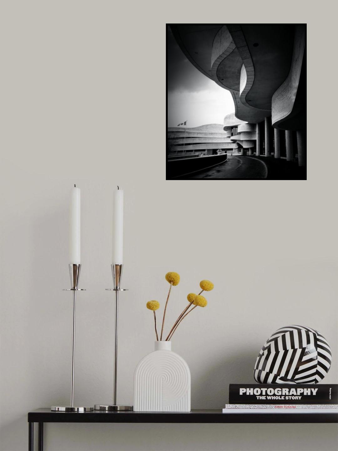 Curve Poster och Canvastavla
