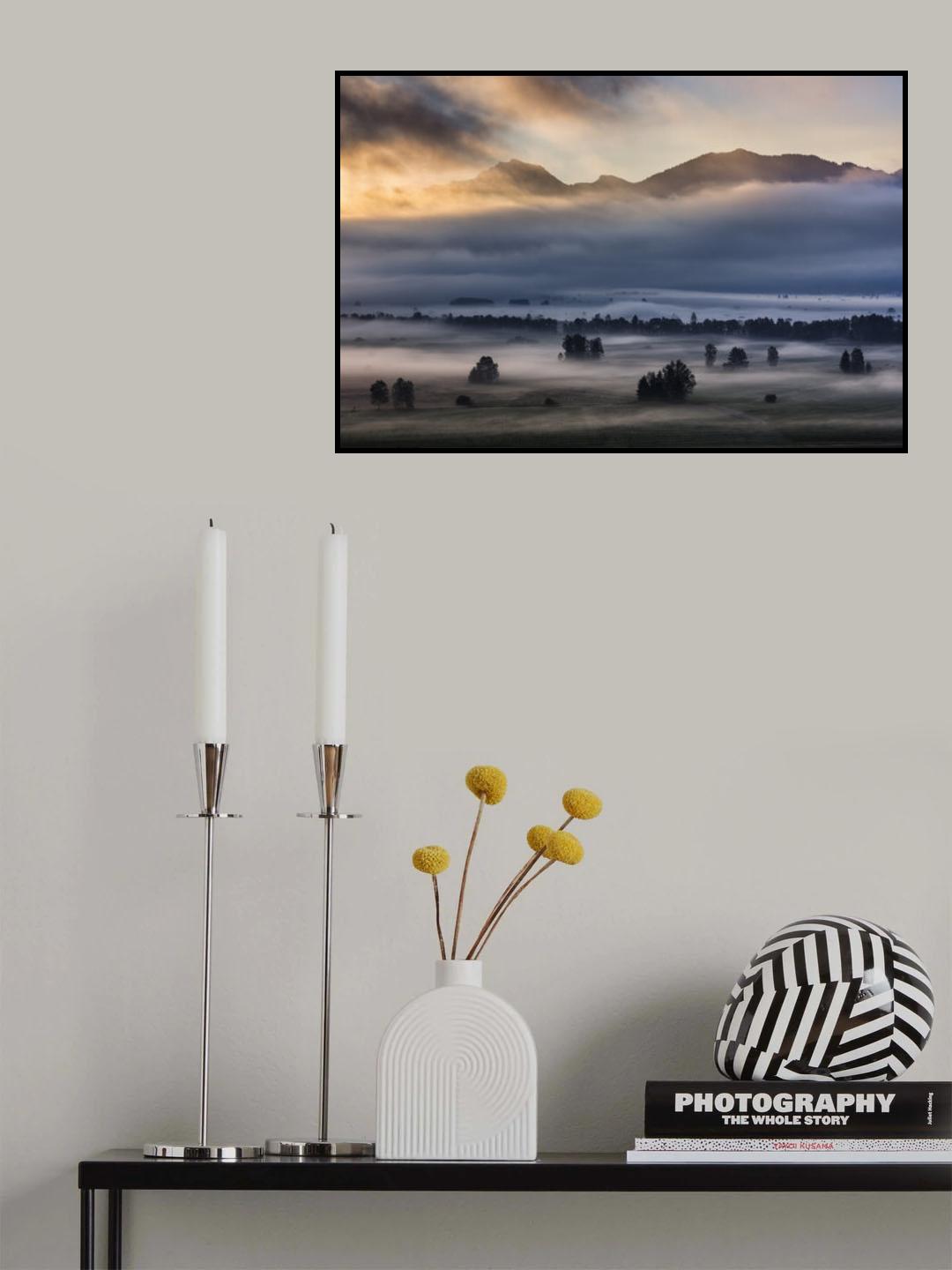 Autumn Morning... Poster och Canvastavla