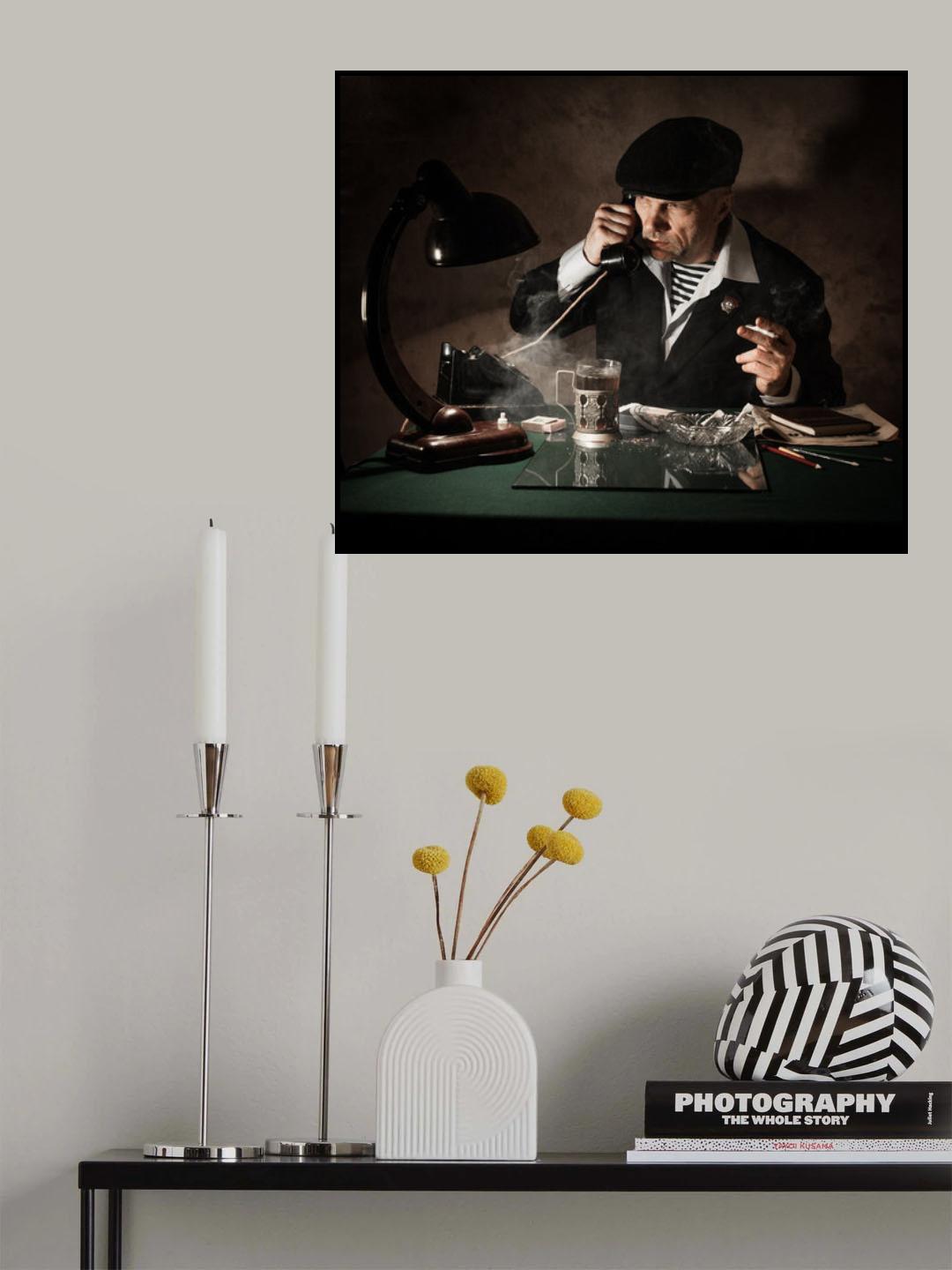 Phone call. Poster och Canvastavla