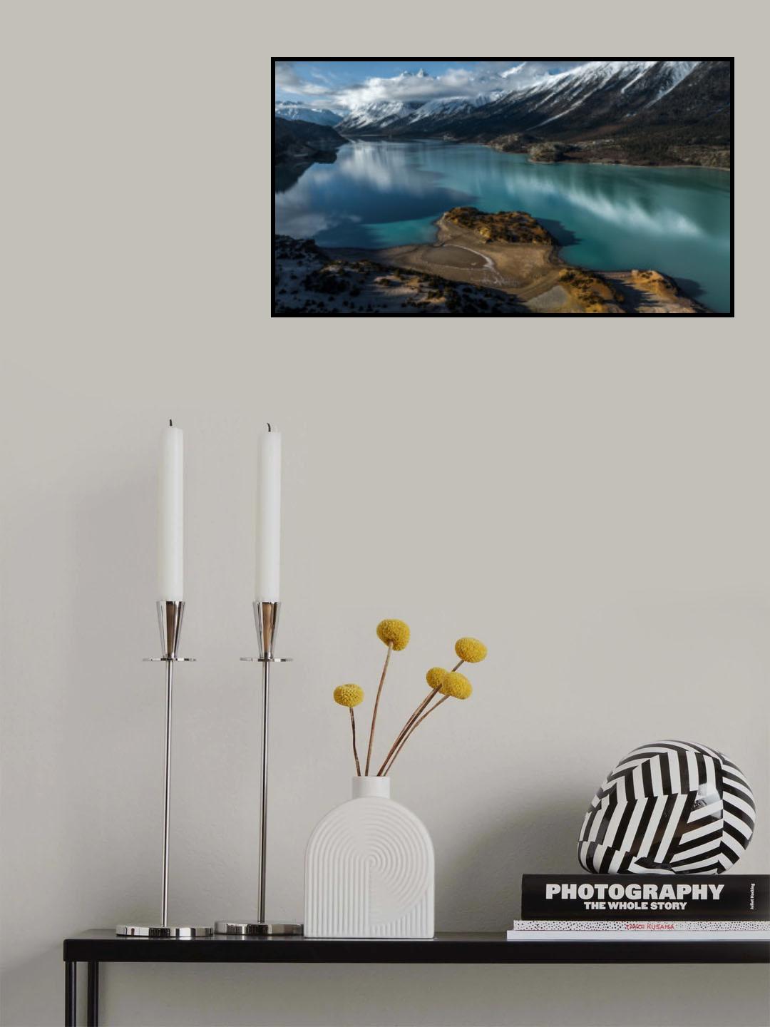 西藏然乌湖 Poster och Canvastavla