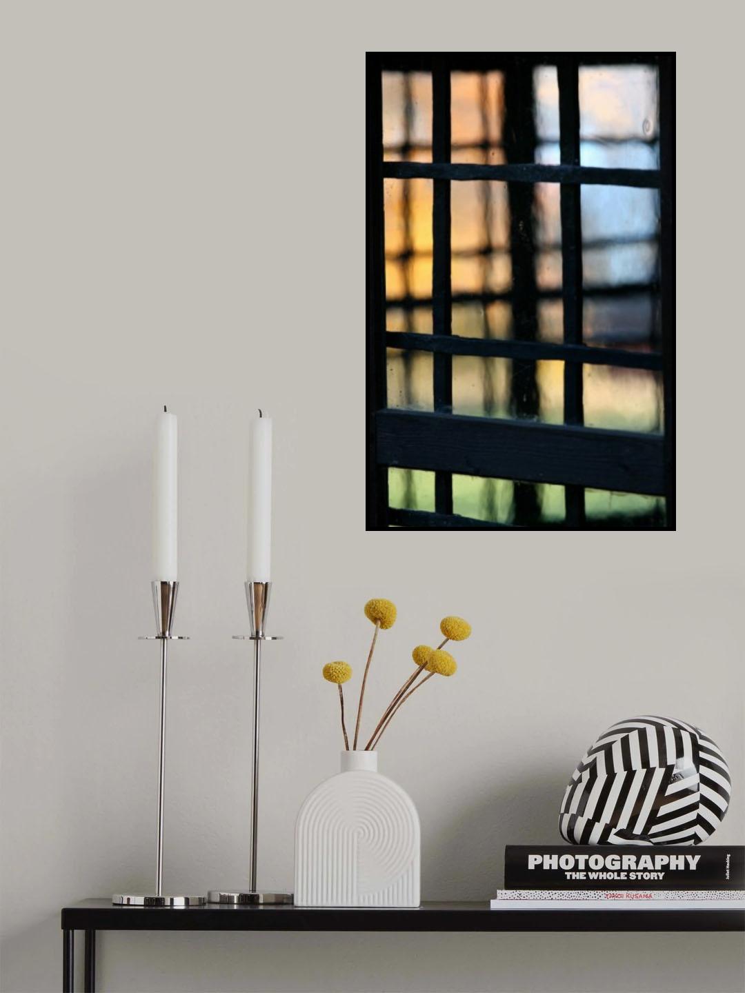 Church window Poster och Canvastavla