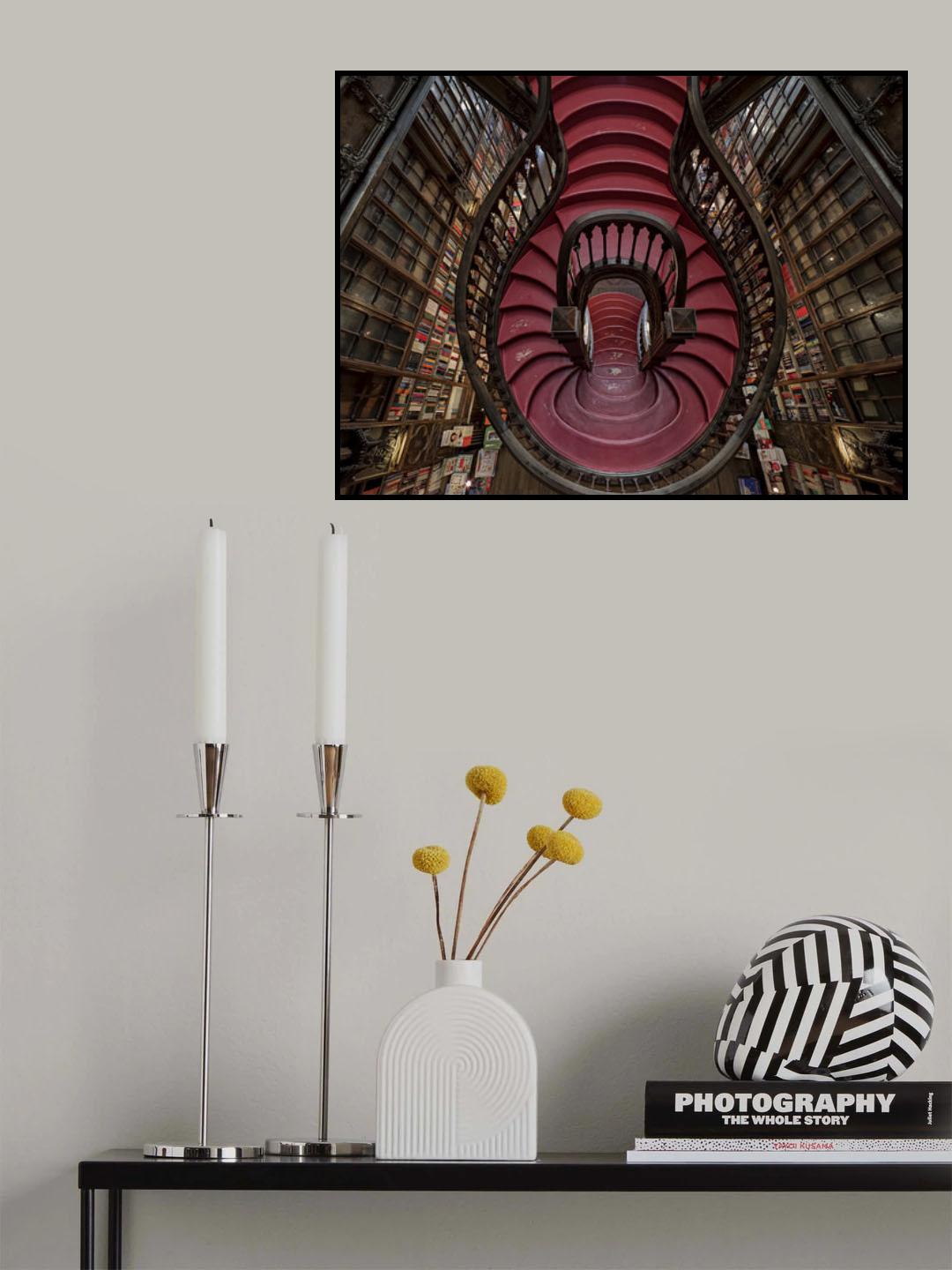 Livraria Lello Poster och Canvastavla